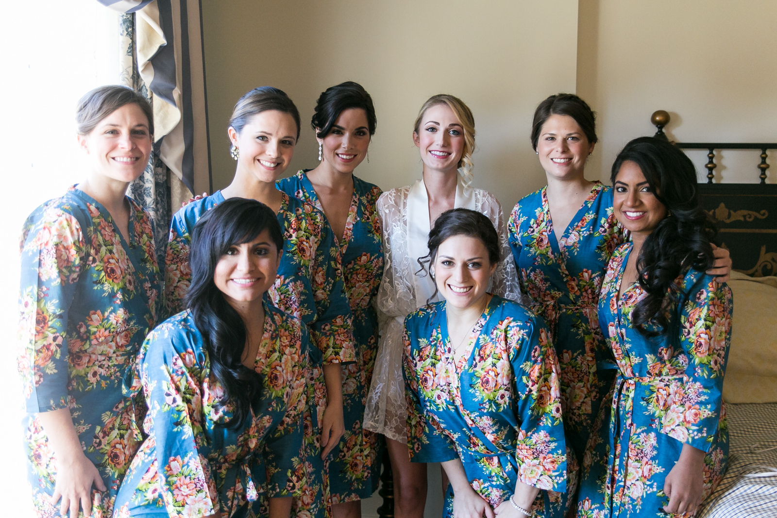 Bridesmaid Robes 5 of the Cutest GettingReady Styles Inside Weddings